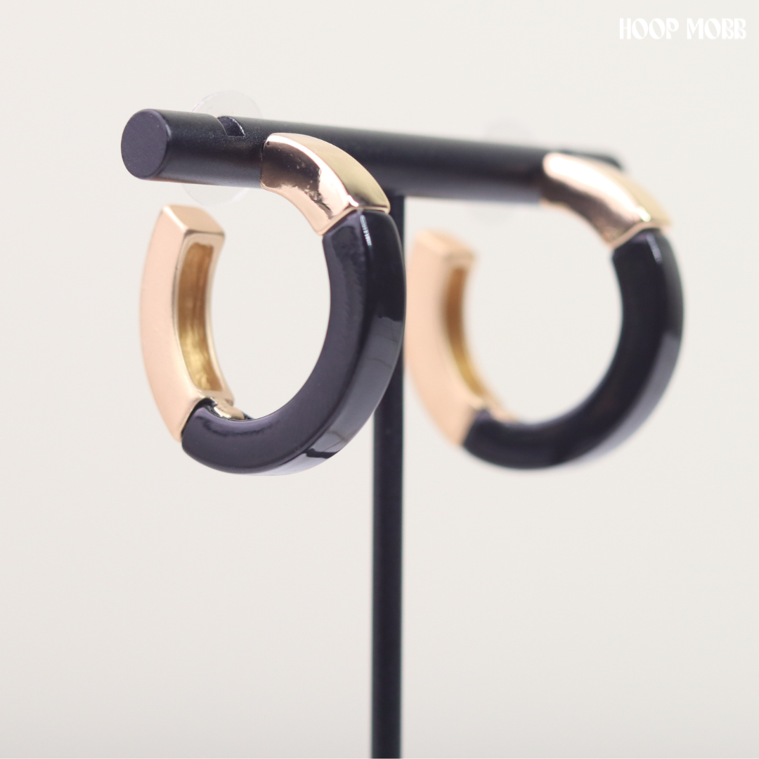 Business Class Hoops - Black