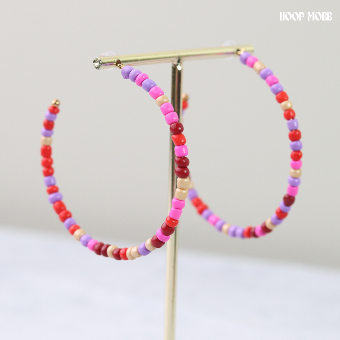 Play Date Hoops - Pink