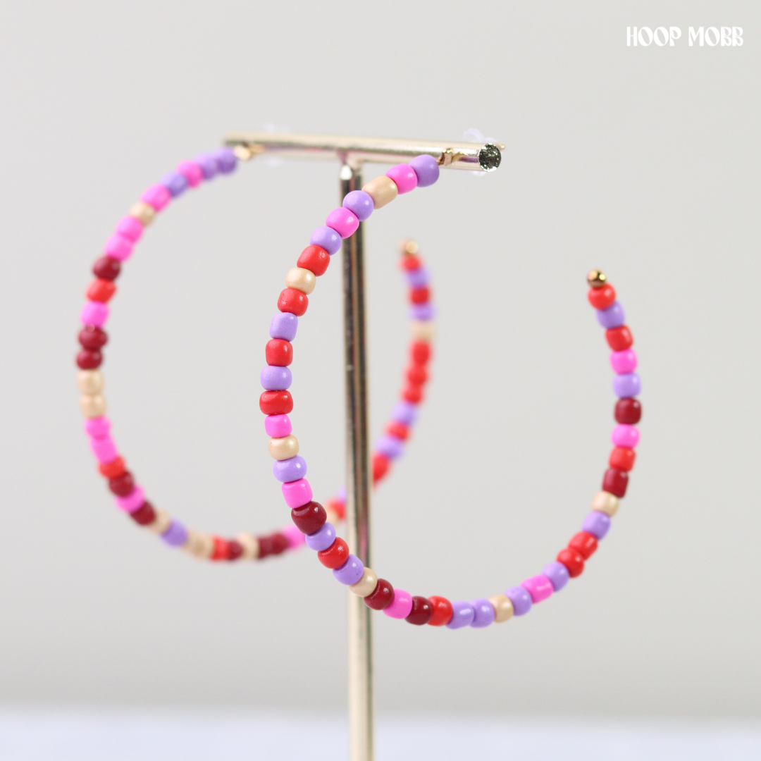 Play Date Hoops - Pink