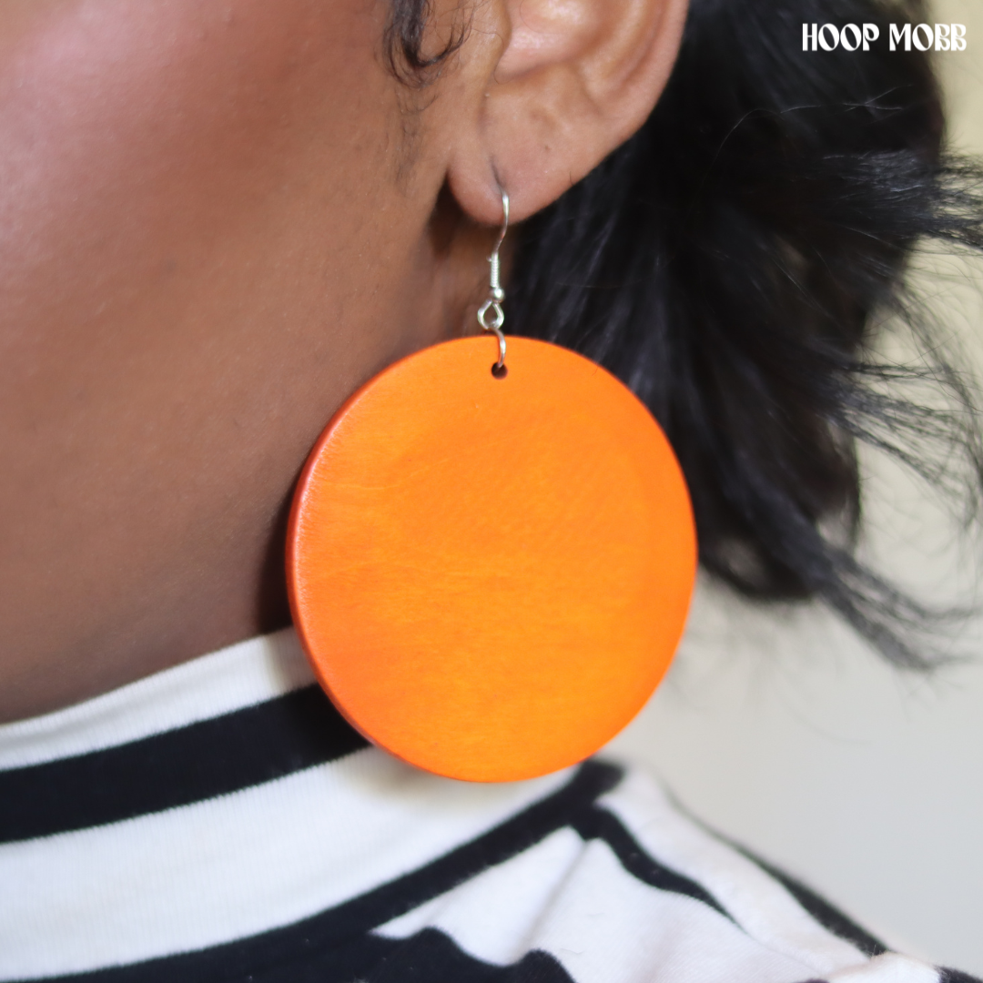 Soul Sista Earrings - Orange