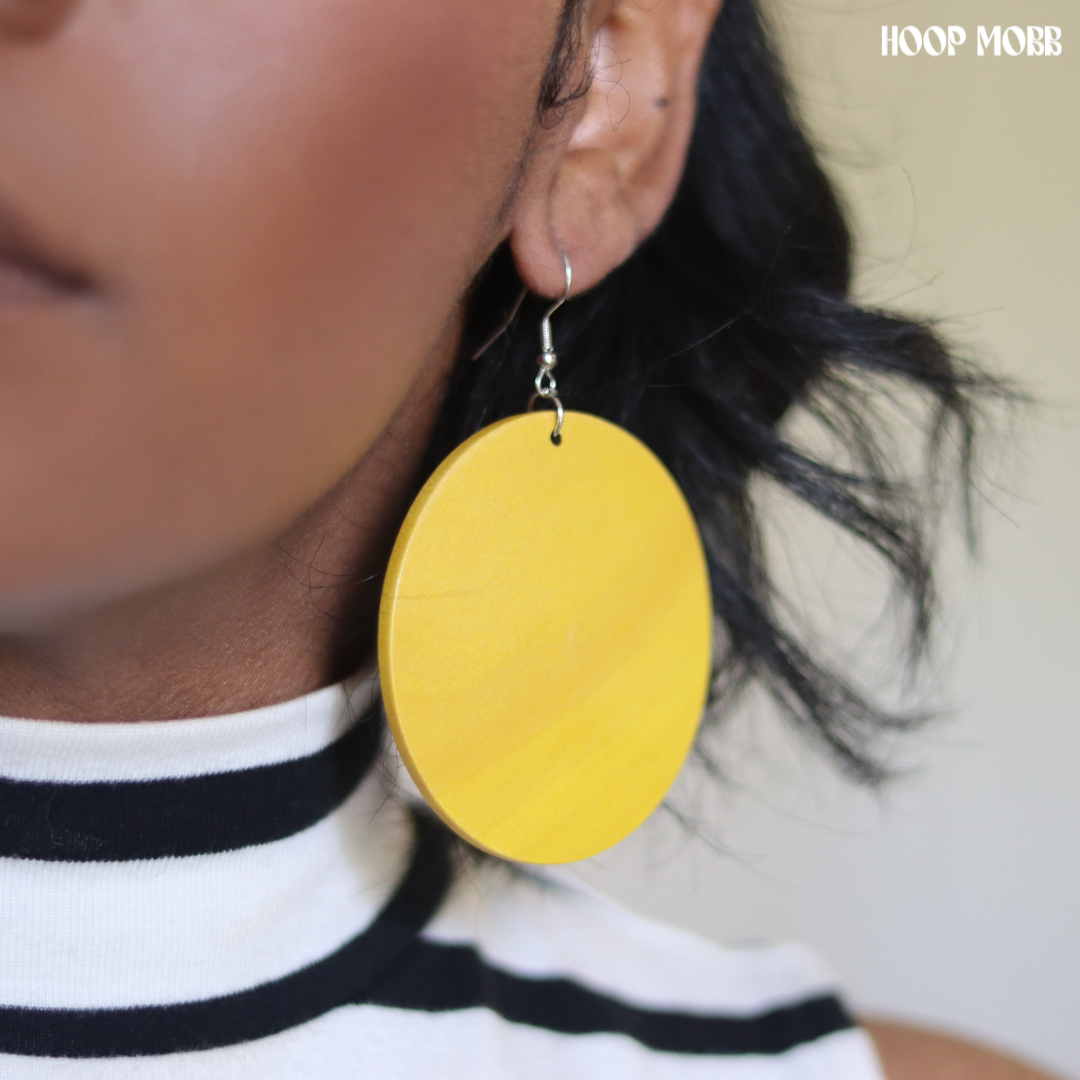 Soul Sista Earrings - Yellow