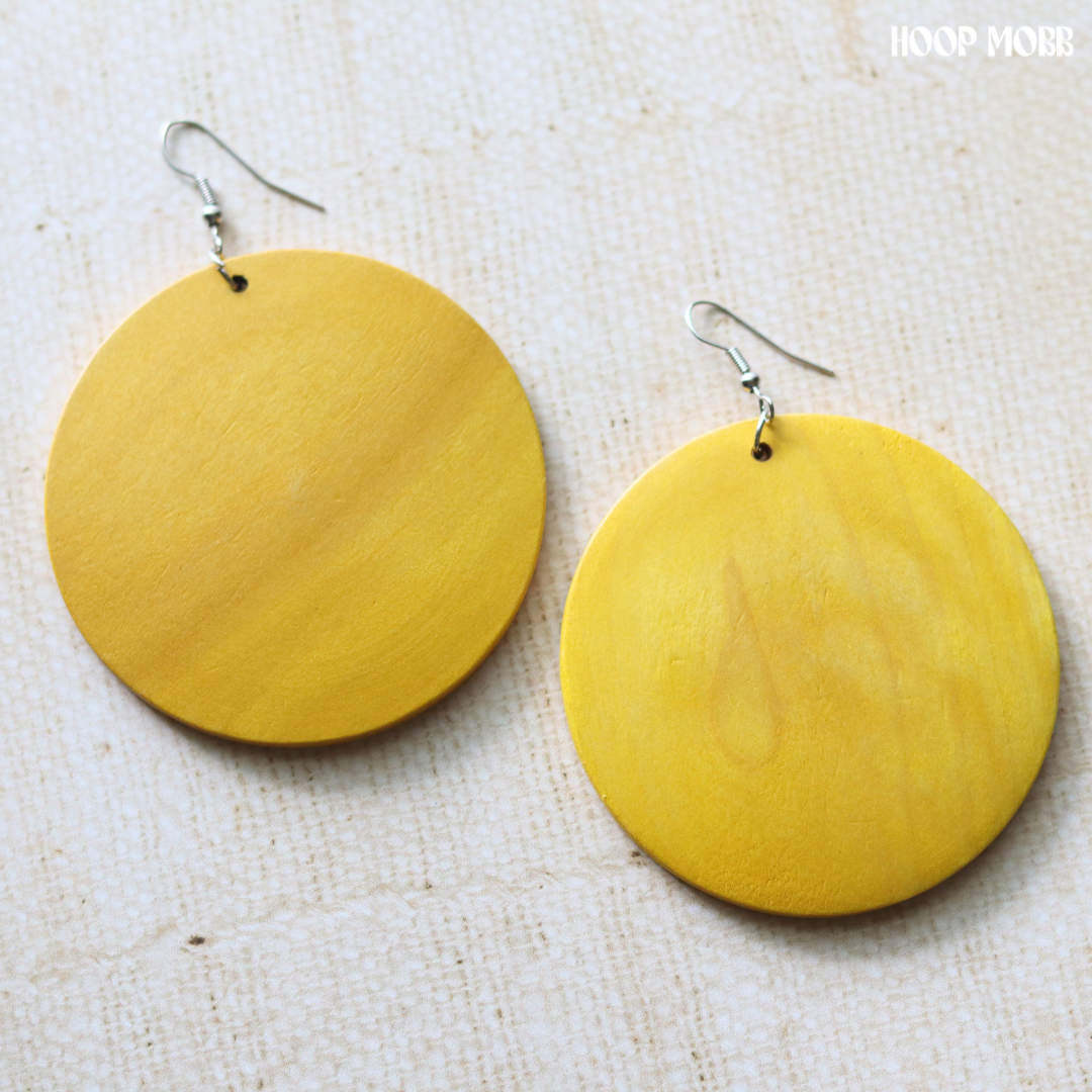 Soul Sista Earrings - Yellow