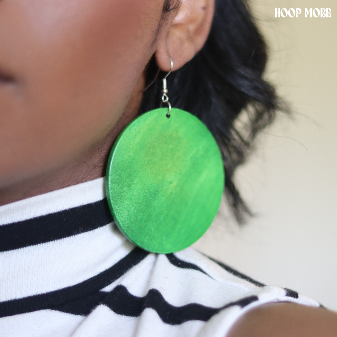 Soul Sista Earrings - Green
