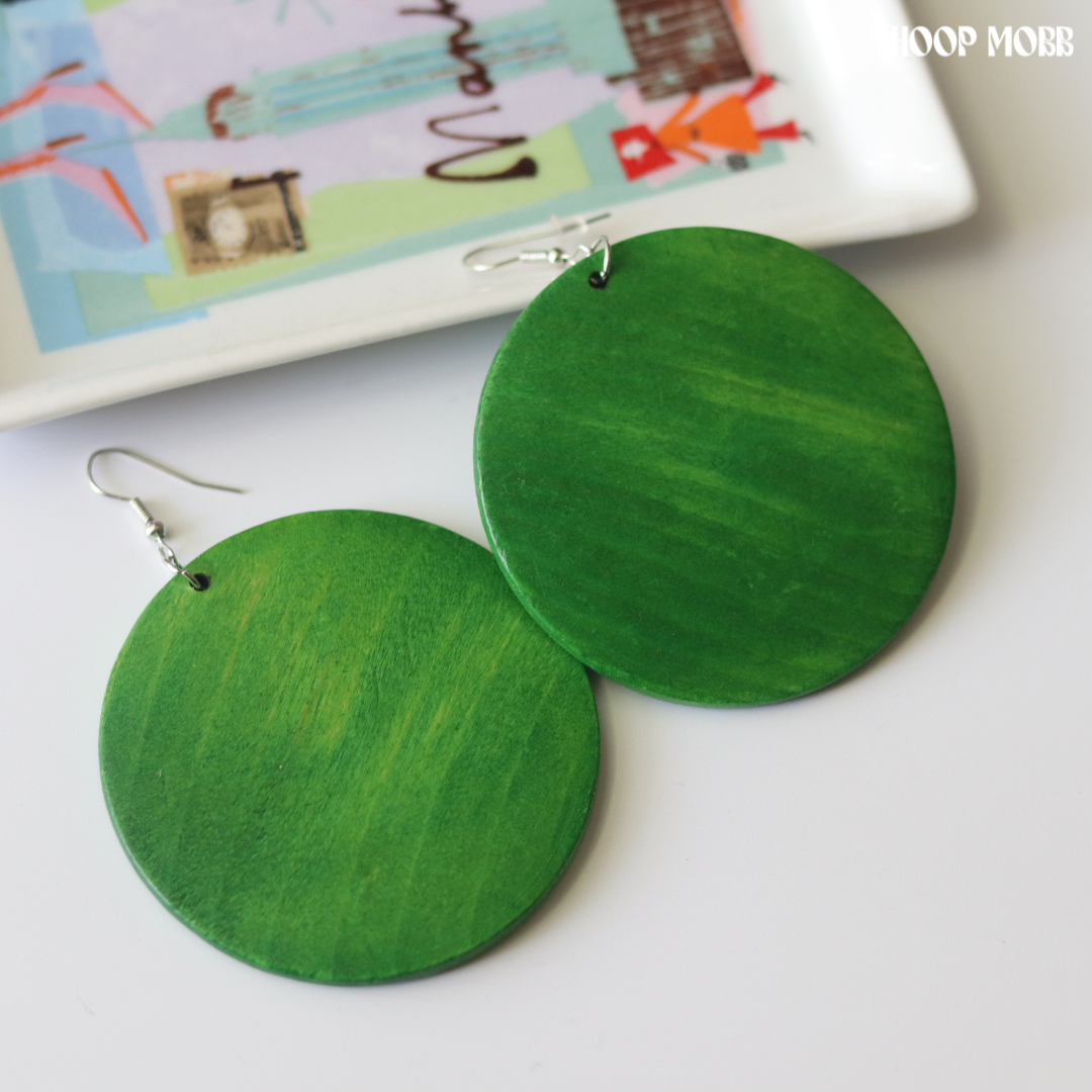 Soul Sista Earrings - Green
