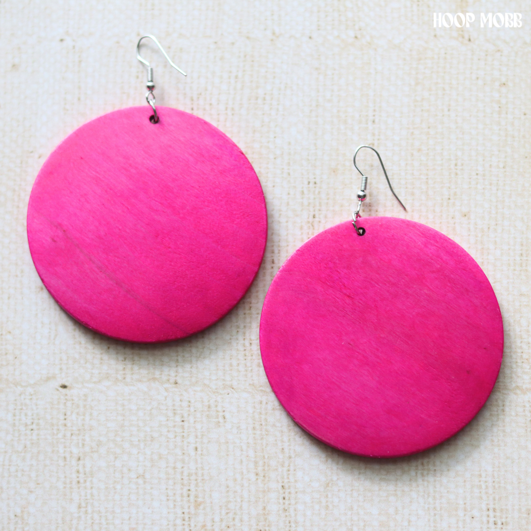 Soul Sista Earrings - Pink