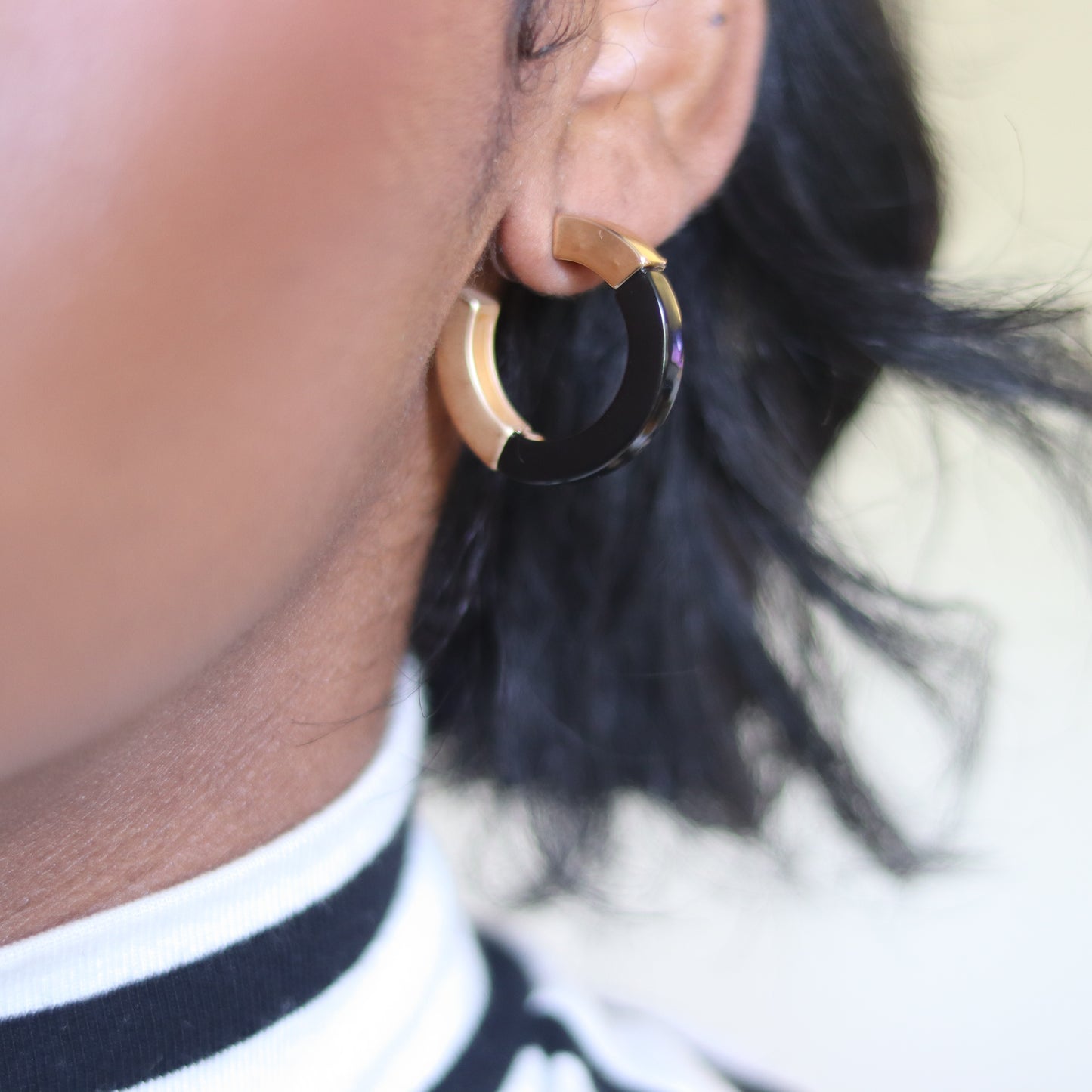 Business Class Hoops - Black