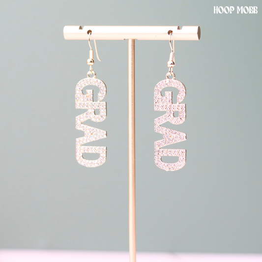 Graduation Earrings - Gold