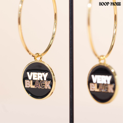 VERY BLACK MOBB CHARMS™ SET - BLACK/GOLD