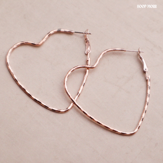 Groupie Love Hoops - Rose Gold