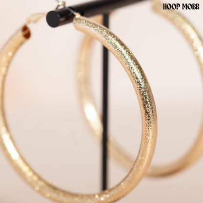 HIGH MAINTENANCE HOOPS - GOLD - 2.5in