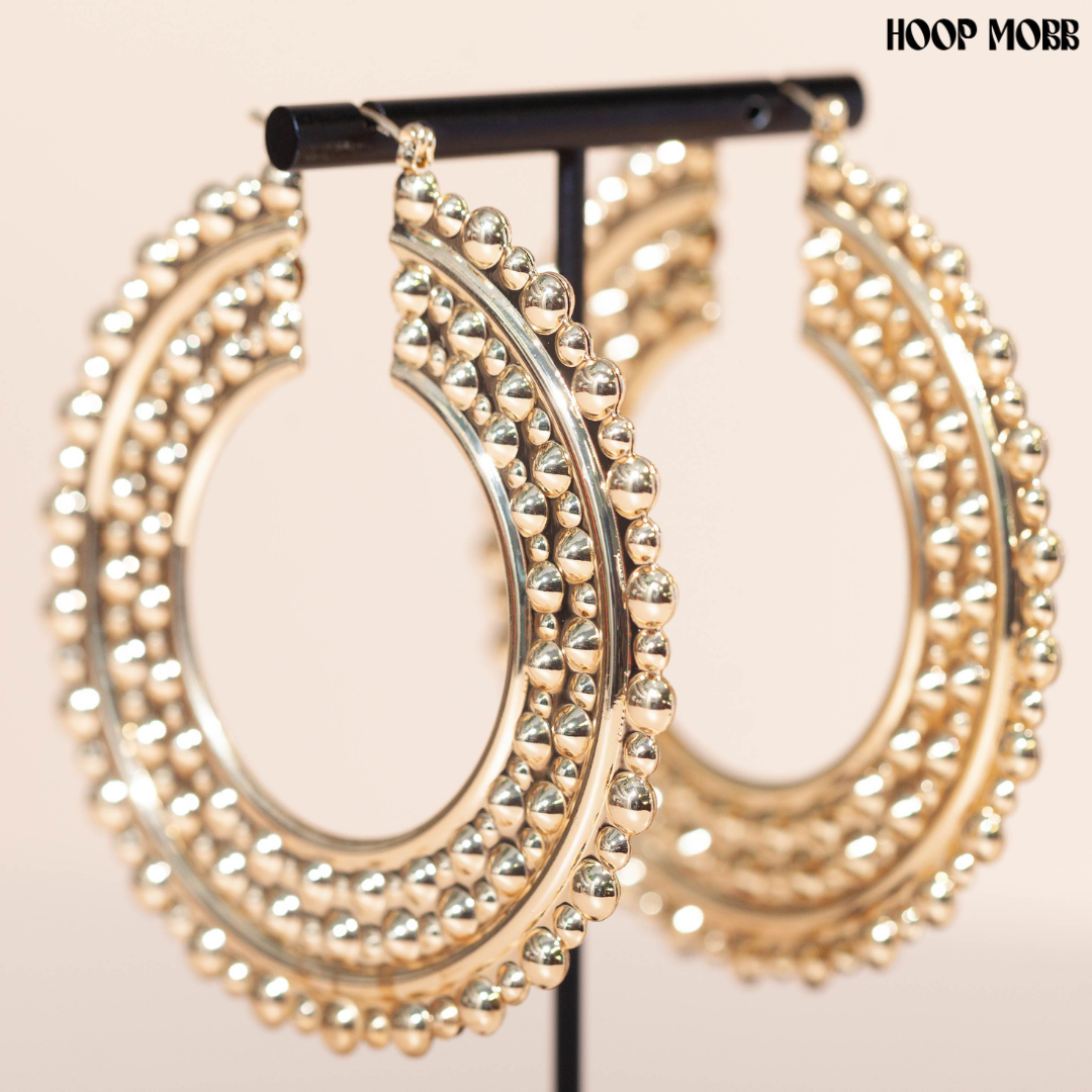 GLADIATOR HOOPS - GOLD