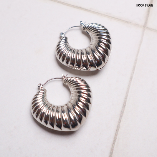 Queen Hoops - Silver