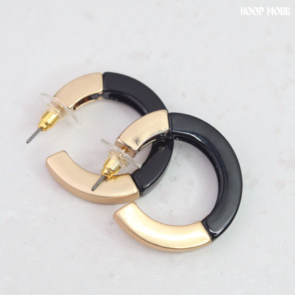Business Class Hoops - Black