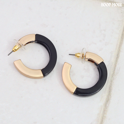 Business Class Hoops - Black