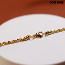 Load image into Gallery viewer, ROPE CHAIN NECKLACE - GOLD
