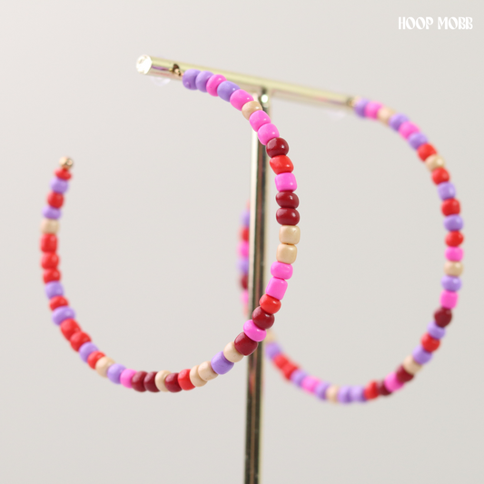 Play Date Hoops - Pink