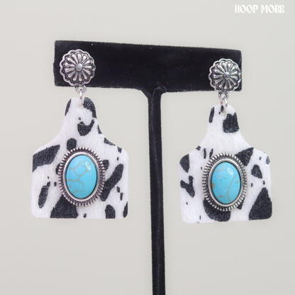 Rodeo Earrings - White