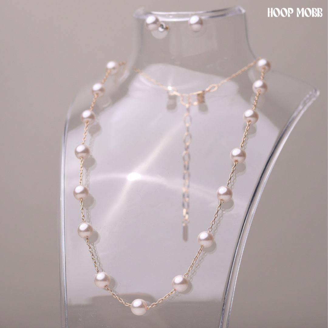 Ms. Pearl Set - Gold (2 pc)