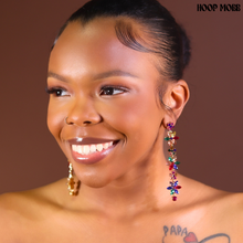 Load image into Gallery viewer, MARDI GRAS EARRINGS