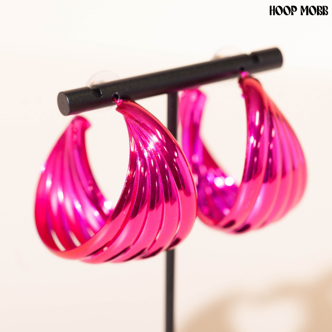 PARTY HOOPS - FUCHSIA