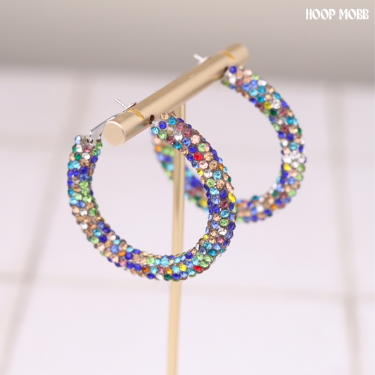 Party Girl Hoops - Multi