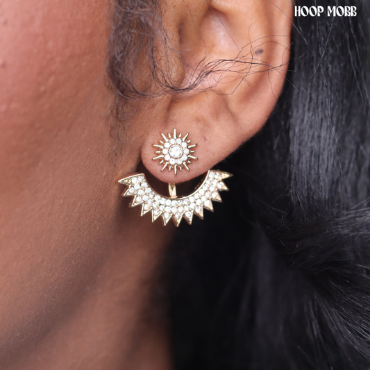 Anchor Earrings - Gold