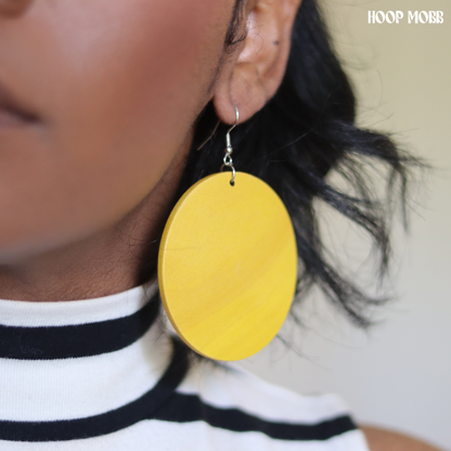 Soul Sista Earrings - Yellow