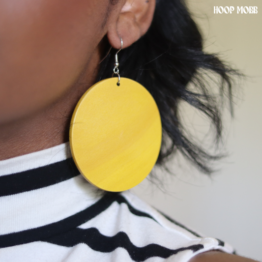 Soul Sista Earrings - Yellow