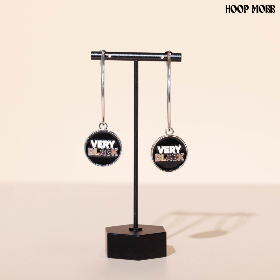 VERY BLACK MOBB CHARMS™ SET - BLACK/SILVER