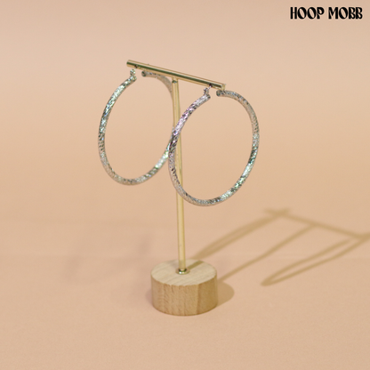 SHOW STOPPER HOOPS - SILVER