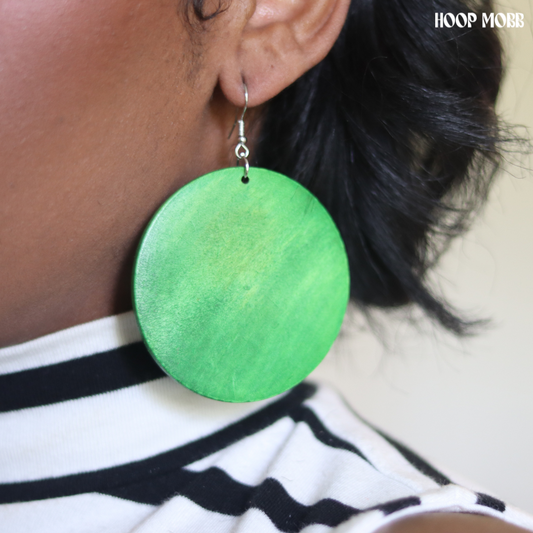 Soul Sista Earrings - Green
