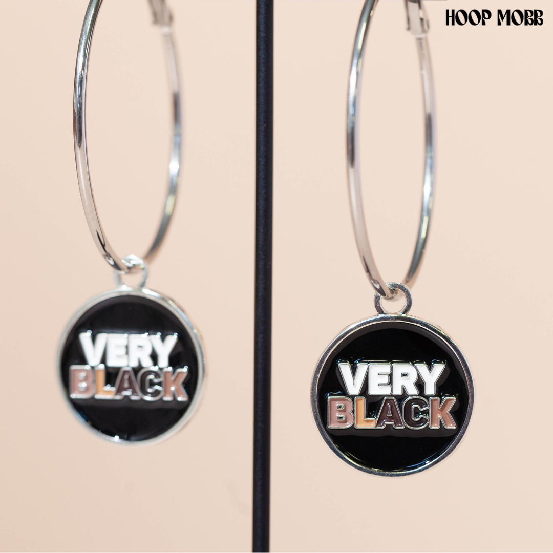 VERY BLACK MOBB CHARMS™ SET - BLACK/SILVER