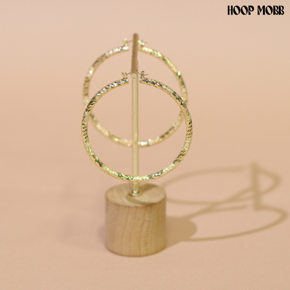 SHOW STOPPER HOOPS - GOLD