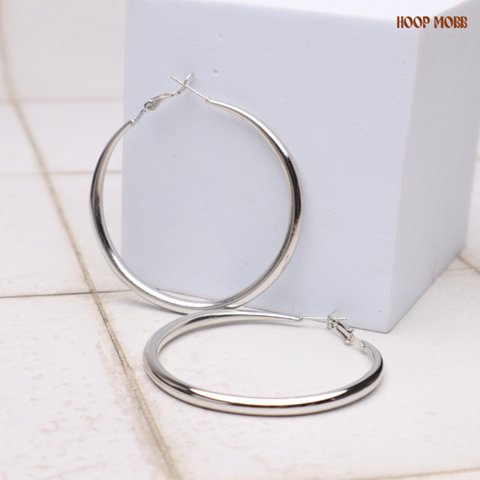 Perfect Hoops - Silver
