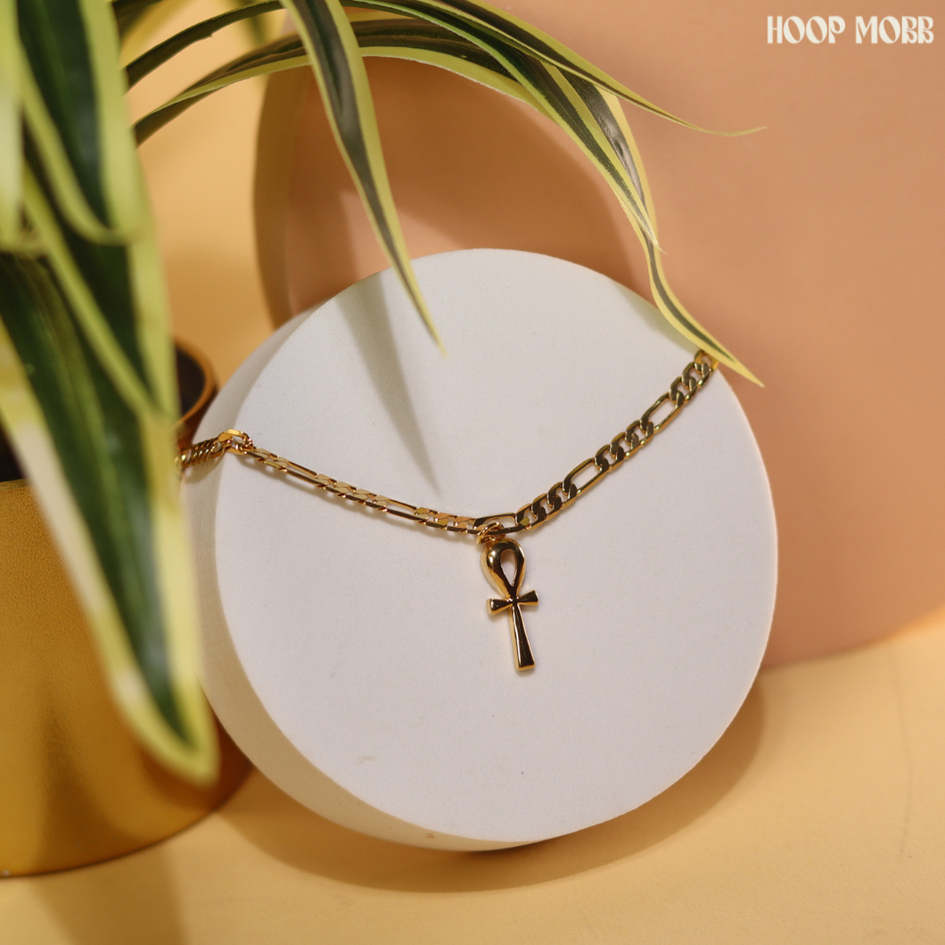 ANKH ANKLET - GOLD