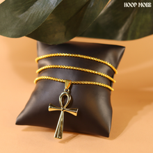 Load image into Gallery viewer, ANKH NECKLACE - GOLD