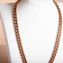 Load image into Gallery viewer, CUBAN LINK CHAIN - ROSE GOLD