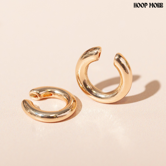 DOUBLE OR NOTHING CUFF SET - GOLD