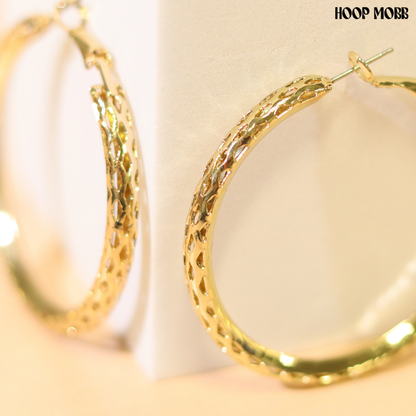 HAPPY HOUR HOOPS - GOLD