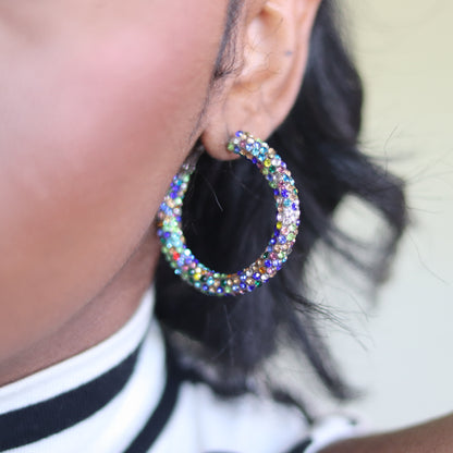 Party Girl Hoops - Multi