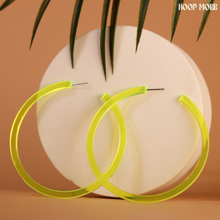 Load image into Gallery viewer, ICE POP HOOPS - LIME