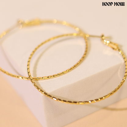 LASSO HOOPS - GOLD