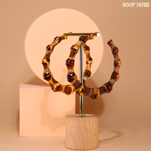 Load image into Gallery viewer, LIQUID BAMBOO HOOPS - BROWN