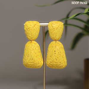 LIVING COLOR EARRINGS - YELLOW