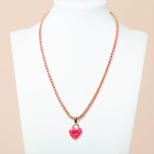 LOVE ON ICE NECKLACE