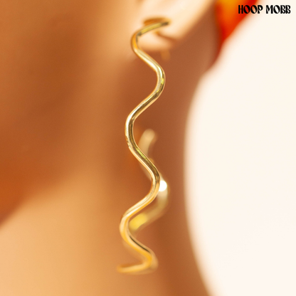 PIPE CLEANER HOOPS - GOLD