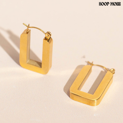 BRICK HOUSE HOOPS - GOLD