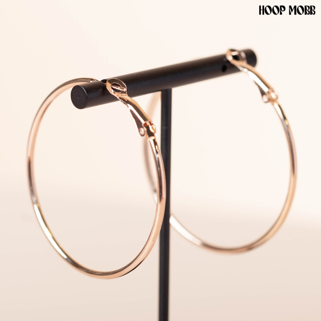 PLAIN JANE HOOPS - MEDIUM