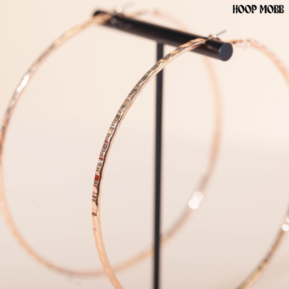 ROSIE HOOPS - ROSE GOLD