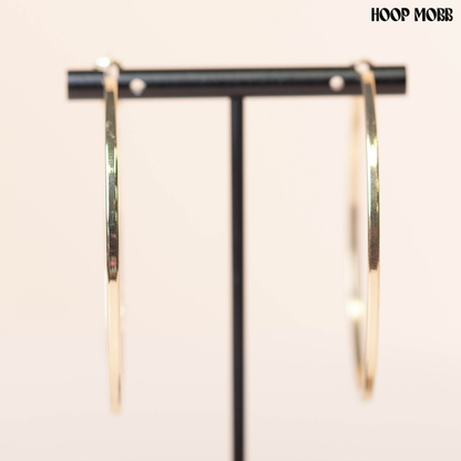 SHEET METAL HOOPS - GOLD